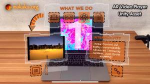 AR Video Player — AR Menu — Unity Asset — Unity AR Foundation (ARKit, ARCore) — AR Business Card