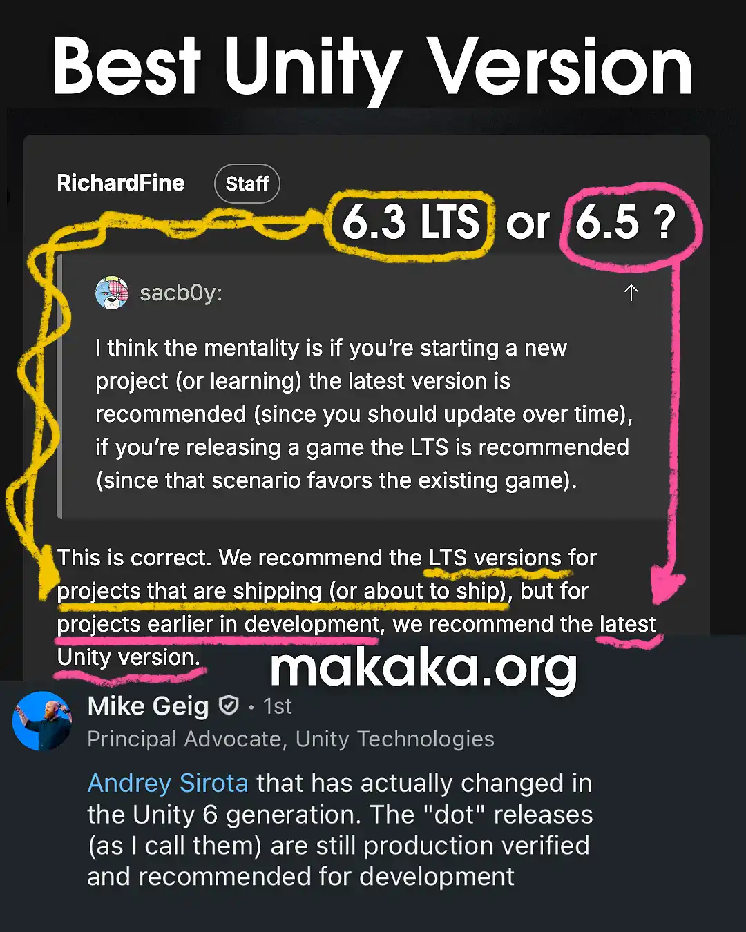 Unity 6.5 or 6.3 LTS — Which Unity Version Is Recommended for Use in Production? 1 Best Unity Version — Which Unity version should I use?