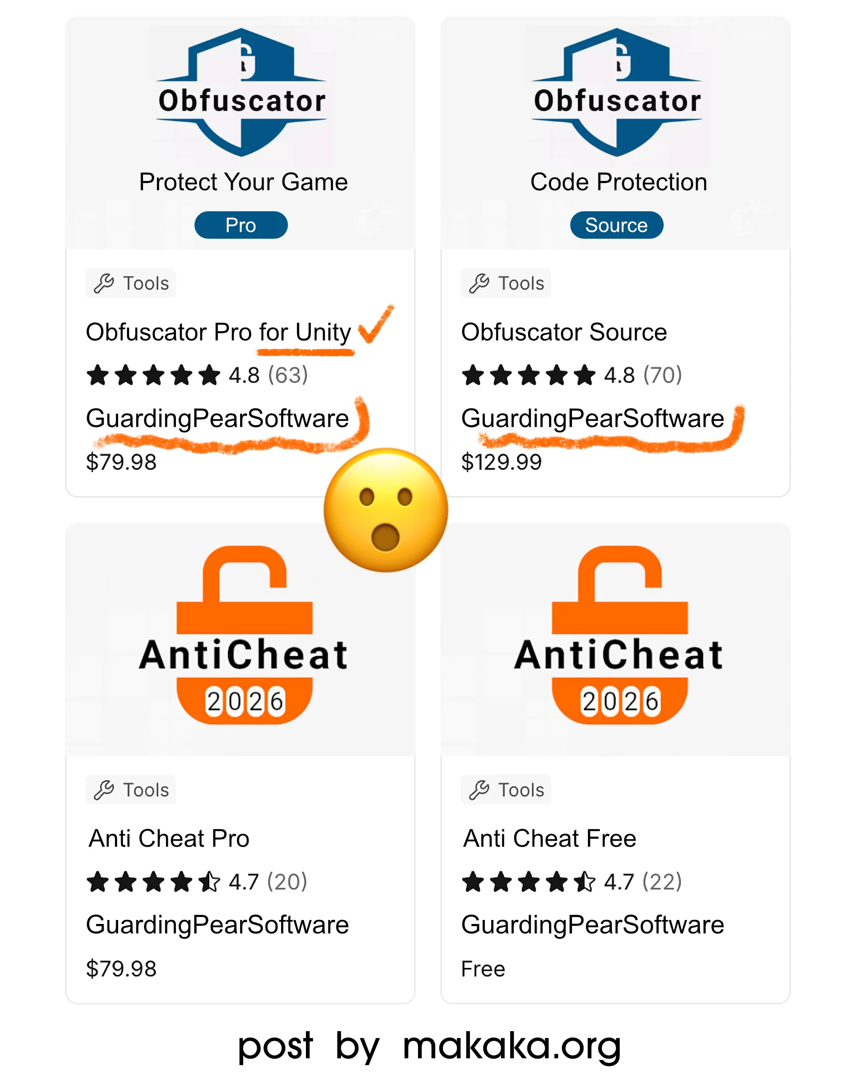 Obfuscation in Unity — How to Protect Games & Apps from Hackers and Reverse Engineering 8 Obfuscator Pro and Anti Cheat Pro are Unity Assets for Developers who want to protect their games and apps from hackers and cheaters through code obfuscation and prevention of memory edits, speed hacks, auto-clickers, repacked APKs, jailbreaks, mod loaders, and debuggers